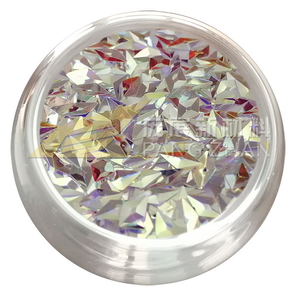 Hot Selling Sparkle 3D Rhombus Glitter 3D321A