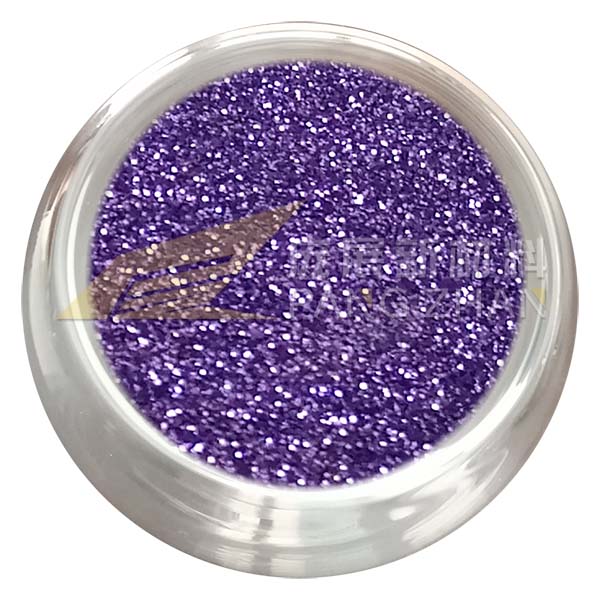 Purple Bulk glitter for glass art