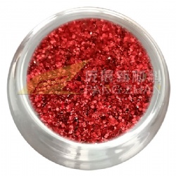 High temperature Alu.glitter powder for injection