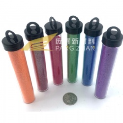 China glitter manufacture supply for 20g hanging glitter shaker tube