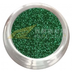 Hot sale green glitter powder for tumbler DIY